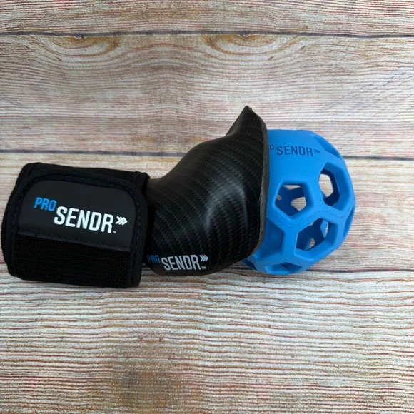 ProSENDR Golf Training Aid Right Hand Alignment Swing Trainer Blue Ball NEW - Picture 2 of 13